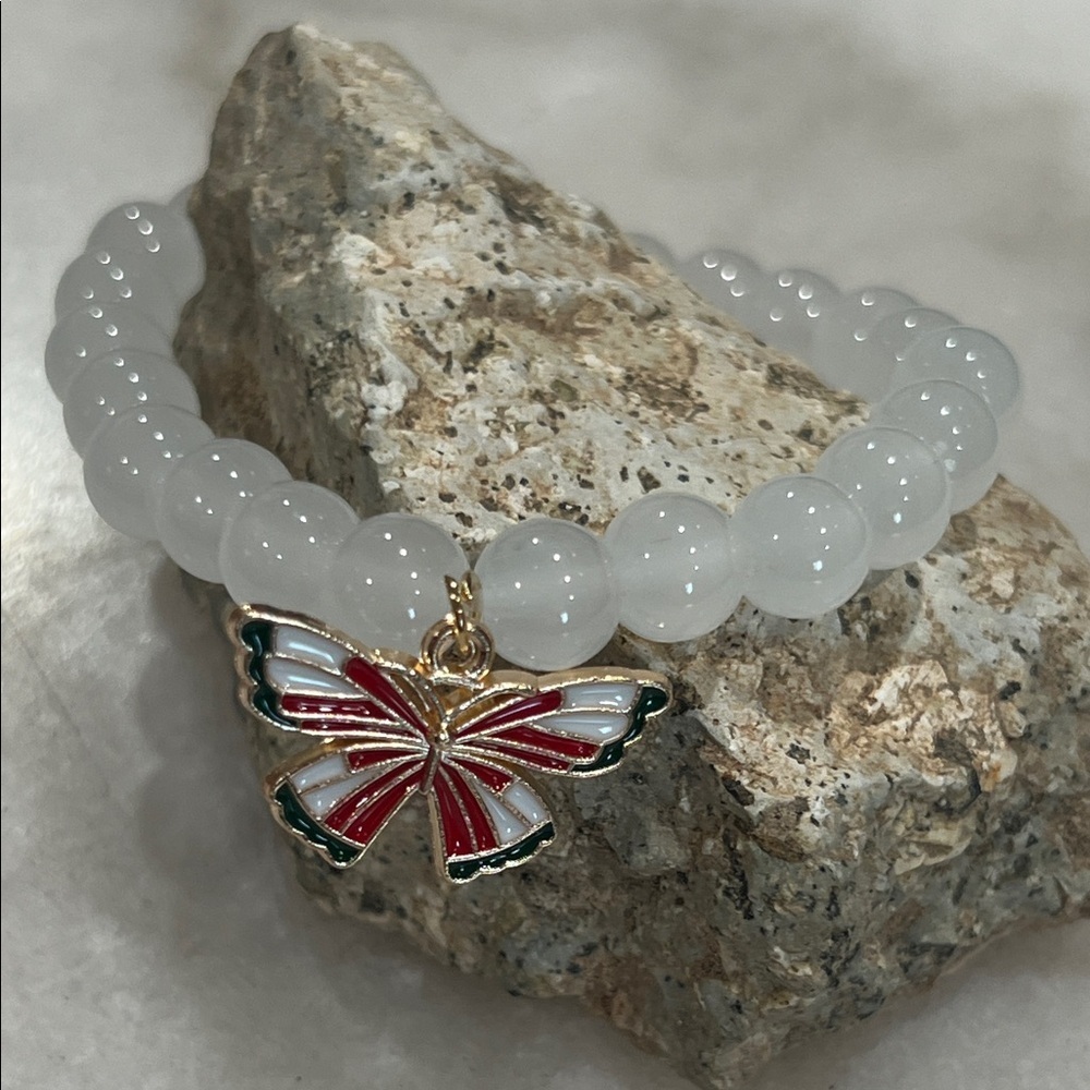Elegant Butterfly Charm Bracelet
